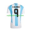 Fotbalový Dres Argentina Julian Alvarez 9 Copa America Domácí 2024